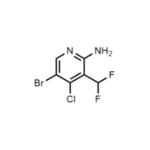 5-Bromo-4-chloro-3-(difluoromethyl)pyridin-2-amine|CS-1221024