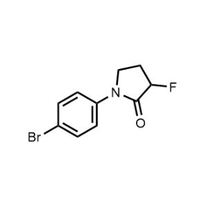 1-(4-Bromophenyl)-3-fluoropyrrolidin-2-one|CS-1221198