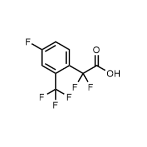 2,2-Difluoro-2-(4-fluoro-2-(trifluoromethyl)phenyl)acetic acid|CS-1221250