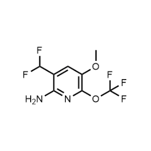 3-(Difluoromethyl)-5-methoxy-6-(trifluoromethoxy)pyridin-2-amine|CS-1221350