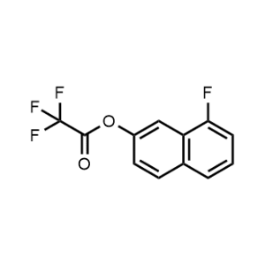 8-Fluoronaphthalen-2-yl 2,2,2-trifluoroacetate|CS-1221377