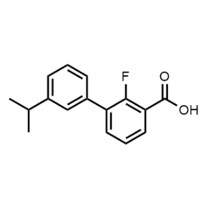 2-Fluoro-3'-isopropyl-[1,1'-biphenyl]-3-carboxylic acid|CS-1221494