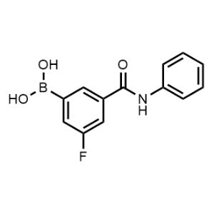 (3-Fluoro-5-(phenylcarbamoyl)phenyl)boronic acid|CS-1221621