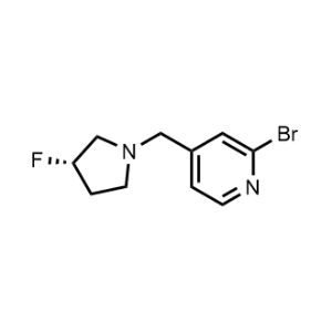 (S)-2-Bromo-4-((3-fluoropyrrolidin-1-yl)methyl)pyridine|CS-1221697