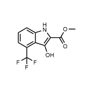 Methyl 3-hydroxy-4-(trifluoromethyl)-1H-indole-2-carboxylate|CS-1221755