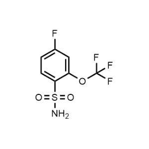 4-Fluoro-2-(trifluoromethoxy)benzenesulfonamide|CS-1221760
