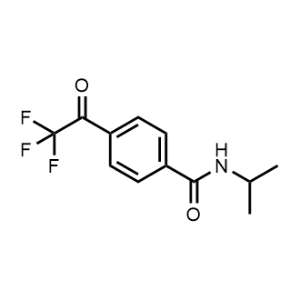 N-Isopropyl-4-(2,2,2-trifluoroacetyl)benzamide|CS-1221784
