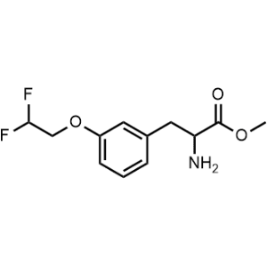 Methyl 2-amino-3-(3-(2,2-difluoroethoxy)phenyl)propanoate|CS-1221827