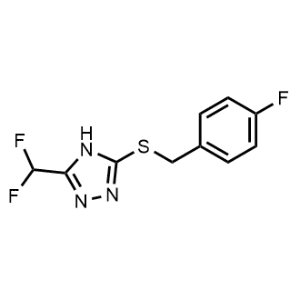3-(Difluoromethyl)-5-((4-fluorobenzyl)thio)-4H-1,2,4-triazole|CS-1221834