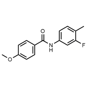 N-(3-Fluoro-4-methylphenyl)-4-methoxybenzamide|CS-1221866