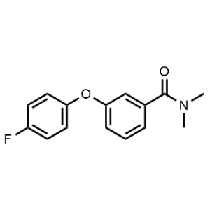 3-(4-Fluorophenoxy)-N,N-dimethylbenzamide|CS-1221872