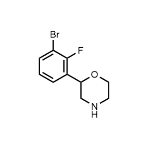 2-(3-Bromo-2-fluorophenyl)morpholine|CS-1222081