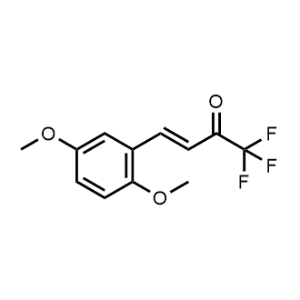 (E)-4-(2,5-Dimethoxyphenyl)-1,1,1-trifluorobut-3-en-2-one|CS-1222123