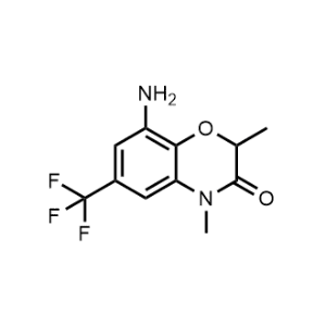8-Amino-2,4-dimethyl-6-(trifluoromethyl)-2H-benzo[b][1,4]oxazin-3(4H)-one|CS-1222125