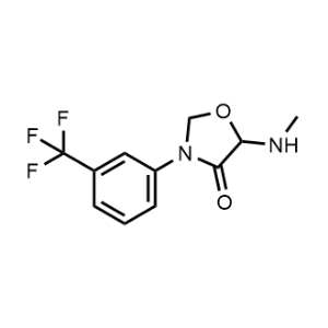 5-(Methylamino)-3-(3-(trifluoromethyl)phenyl)oxazolidin-4-one|CS-1222126