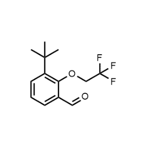 3-(Tert-butyl)-2-(2,2,2-trifluoroethoxy)benzaldehyde|CS-1222192