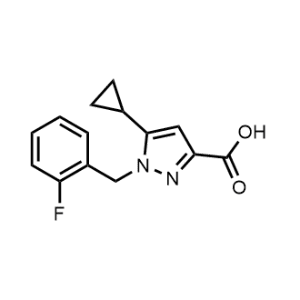 5-Cyclopropyl-1-(2-fluorobenzyl)-1H-pyrazole-3-carboxylic acid|CS-1222247