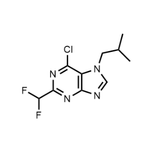 6-Chloro-2-(difluoromethyl)-7-isobutyl-7H-purine|CS-1222344