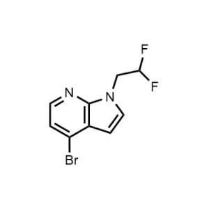 4-Bromo-1-(2,2-difluoroethyl)-1H-pyrrolo[2,3-b]pyridine|CS-1222406