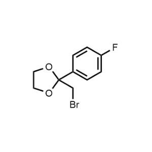 2-(Bromomethyl)-2-(4-fluorophenyl)-1,3-dioxolane|CS-1222436