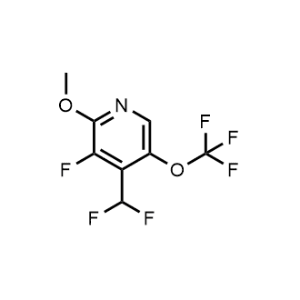 4-(Difluoromethyl)-3-fluoro-2-methoxy-5-(trifluoromethoxy)pyridine|CS-1222469
