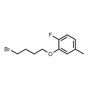 2-(4-Bromobutoxy)-1-fluoro-4-methylbenzene|CS-1222475
