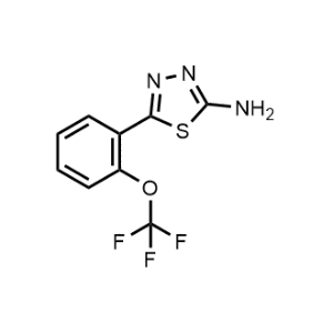 5-(2-(Trifluoromethoxy)phenyl)-1,3,4-thiadiazol-2-amine|CS-1222530
