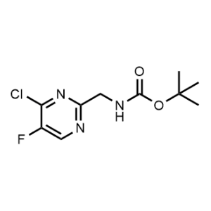 Tert-butyl ((4-chloro-5-fluoropyrimidin-2-yl)methyl)carbamate|CS-1222768