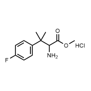 Methyl 2-amino-3-(4-fluorophenyl)-3-methylbutanoate hydrochloride|CS-1222782
