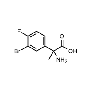 2-Amino-2-(3-bromo-4-fluorophenyl)propanoic acid|CS-1222882