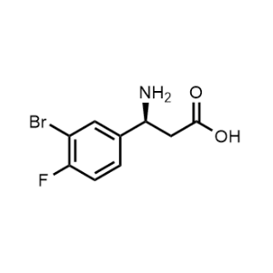 (S)-3-Amino-3-(3-bromo-4-fluorophenyl)propanoic acid|CS-1222888
