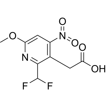 2-(2-(Difluoromethyl)-6-methoxy-4-nitropyridin-3-yl)acetic acid|CS-1222939
