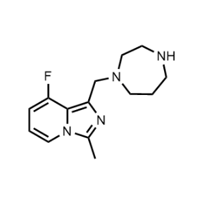 1-((1,4-Diazepan-1-yl)methyl)-8-fluoro-3-methylimidazo[1,5-a]pyridine|CS-1222990