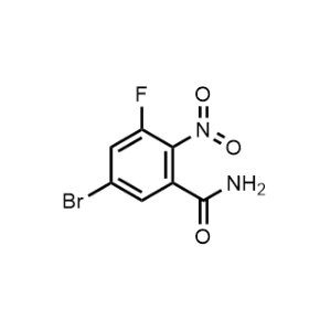 5-Bromo-3-fluoro-2-nitrobenzamide|CS-1223043
