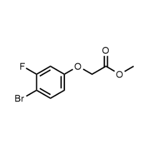 Methyl 2-(4-bromo-3-fluorophenoxy)acetate|CS-1223142