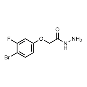 2-(4-Bromo-3-fluorophenoxy)acetohydrazide|CS-1223147