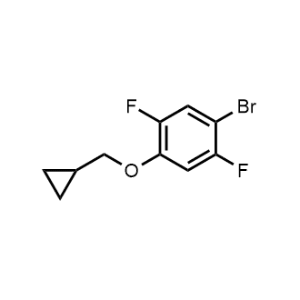1-Bromo-4-(cyclopropylmethoxy)-2,5-difluorobenzene|CS-1223149