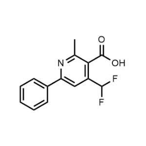 4-(Difluoromethyl)-2-methyl-6-phenylnicotinic acid|CS-1223273