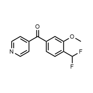 (4-(Difluoromethyl)-3-methoxyphenyl)(pyridin-4-yl)methanone|CS-1223297
