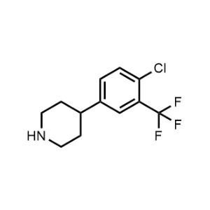 4-(4-Chloro-3-(trifluoromethyl)phenyl)piperidine|CS-1223396