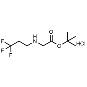 Tert-butyl (3,3,3-trifluoropropyl)glycinate hydrochloride|CS-1223398