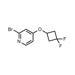 2-Bromo-4-(3,3-difluorocyclobutoxy)pyridine|CS-1223460