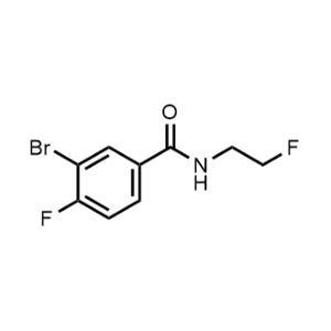 3-Bromo-4-fluoro-N-(2-fluoroethyl)benzamide|CS-1223468