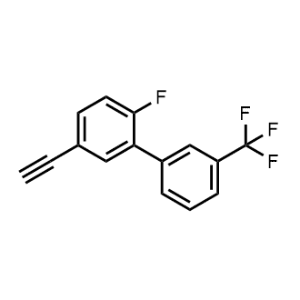 5-Ethynyl-2-fluoro-3'-(trifluoromethyl)-1,1'-biphenyl|CS-1223524