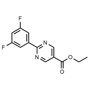 Ethyl 2-(3,5-difluorophenyl)pyrimidine-5-carboxylate|CS-1223538