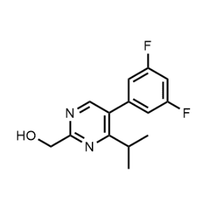 (5-(3,5-Difluorophenyl)-4-isopropylpyrimidin-2-yl)methanol|CS-1223576