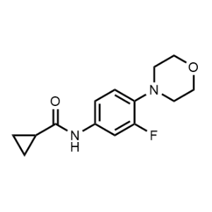 N-(3-Fluoro-4-morpholinophenyl)cyclopropanecarboxamide|CS-1223598