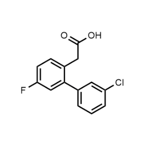 2-(3'-Chloro-5-fluoro-[1,1'-biphenyl]-2-yl)acetic acid|CS-1223630