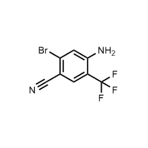4-Amino-2-bromo-5-(trifluoromethyl)benzonitrile|CS-1223689