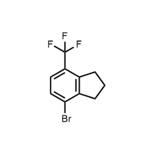 4-Bromo-7-(trifluoromethyl)-2,3-dihydro-1H-indene|CS-1223766